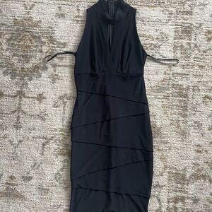 White House Black Market Black Instantly Slimming Dress